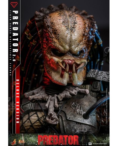 Predator (2.0) Deluxe Version  Depredador Figura Movie Masterpiece 1/6