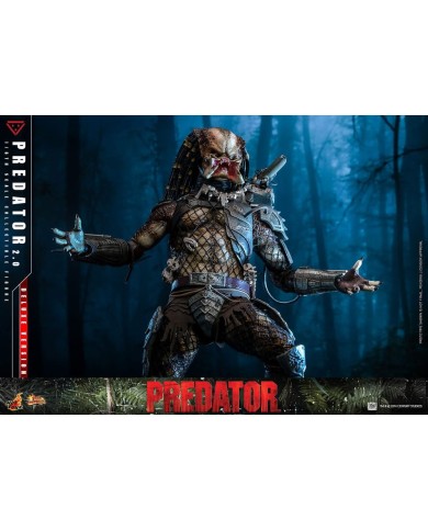 Predator (2.0) Deluxe Version  Depredador Figura Movie Masterpiece 1/6