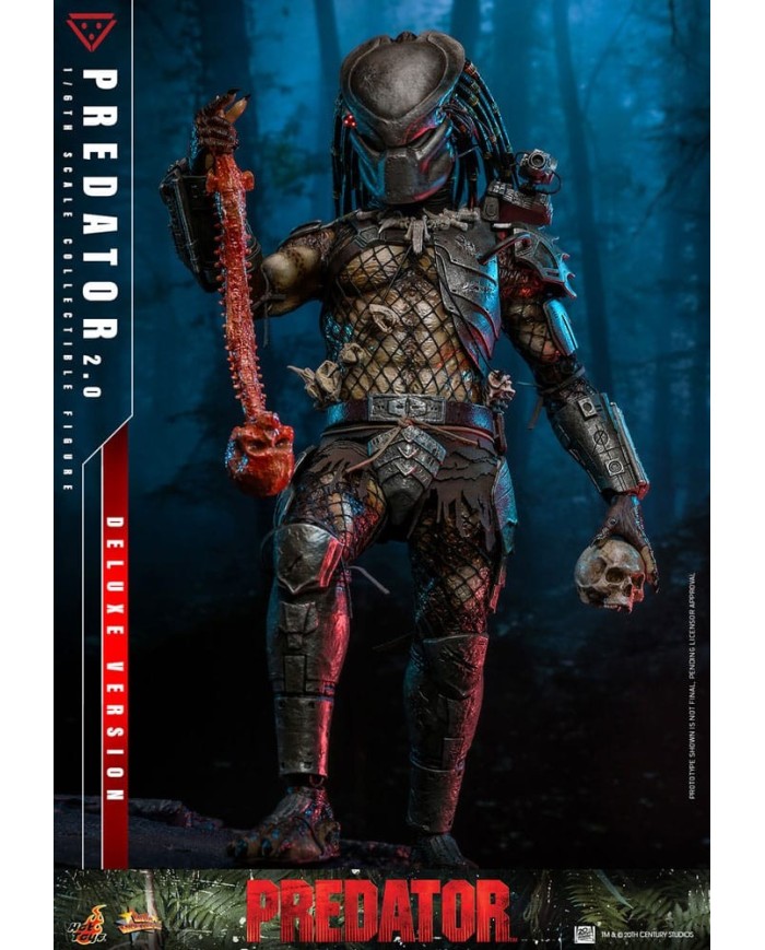 Predator (2.0) Deluxe Version  Depredador Figura Movie Masterpiece 1/6