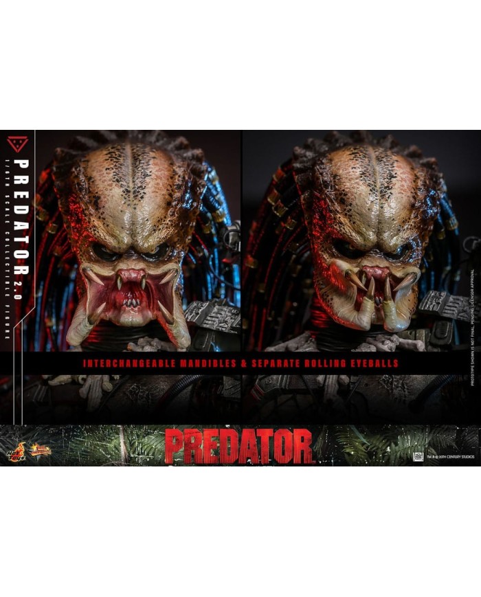 Predator (2.0) Depredador Figura Movie Masterpiece 1/6