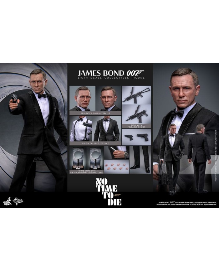 James Bond Sin tiempo para morir Movie Masterpiece 1/6