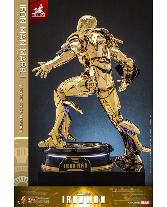Iron Man Mark III (Gold Color Version) Hot Toys Exclusive