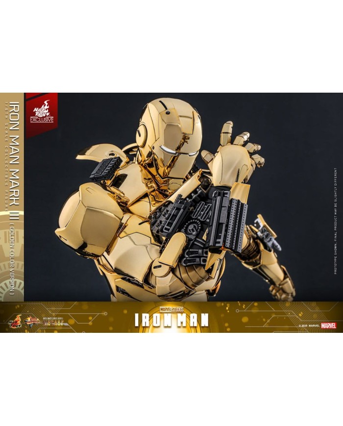 Iron Man Mark III (Gold Color Version) Hot Toys Exclusive
