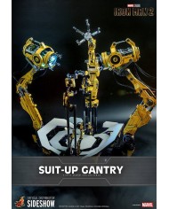 Set Accesorios Accessories Collection Series Iron Man Suit-Up Gantry 1/4 escala