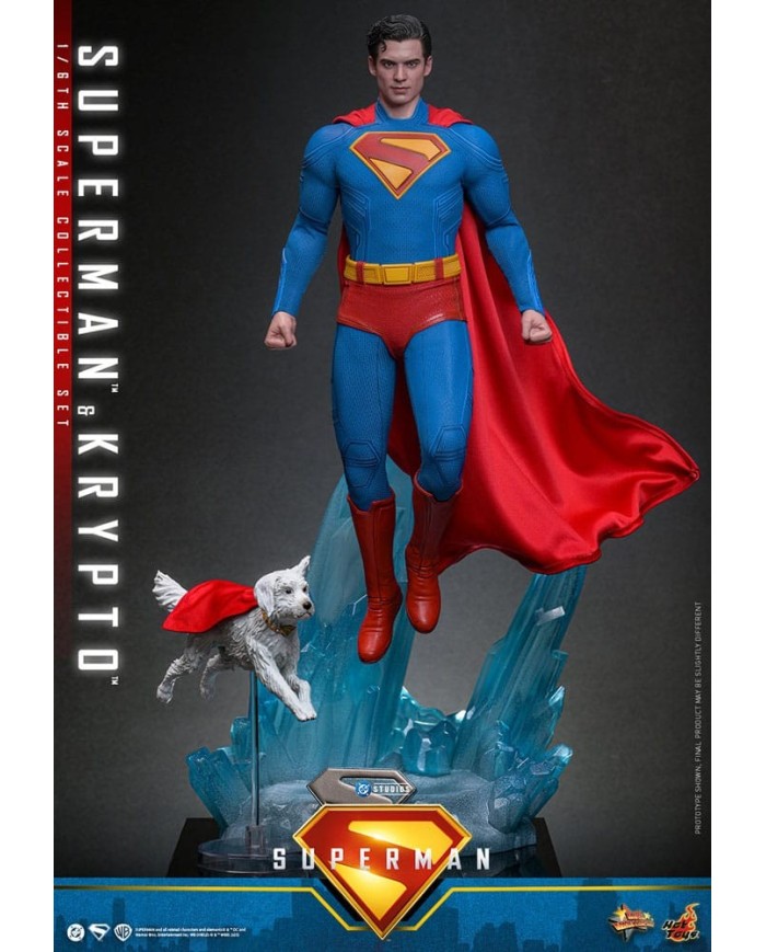Superman & Krypto Superman 2025 Figura Movie Masterpiece 1/6