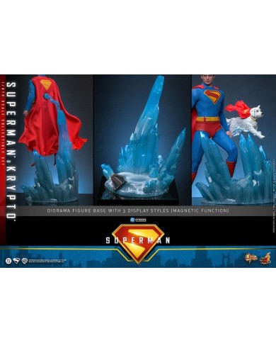 Superman & Krypto Superman 2025 Figura Movie Masterpiece 1/6