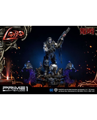 Lobo Deluxe Version Injustice Gods Among Us Estatua 1/3