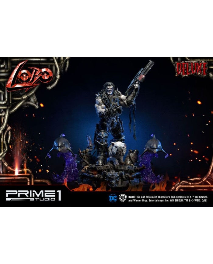 Lobo Deluxe Version Injustice Gods Among Us Estatua 1/3