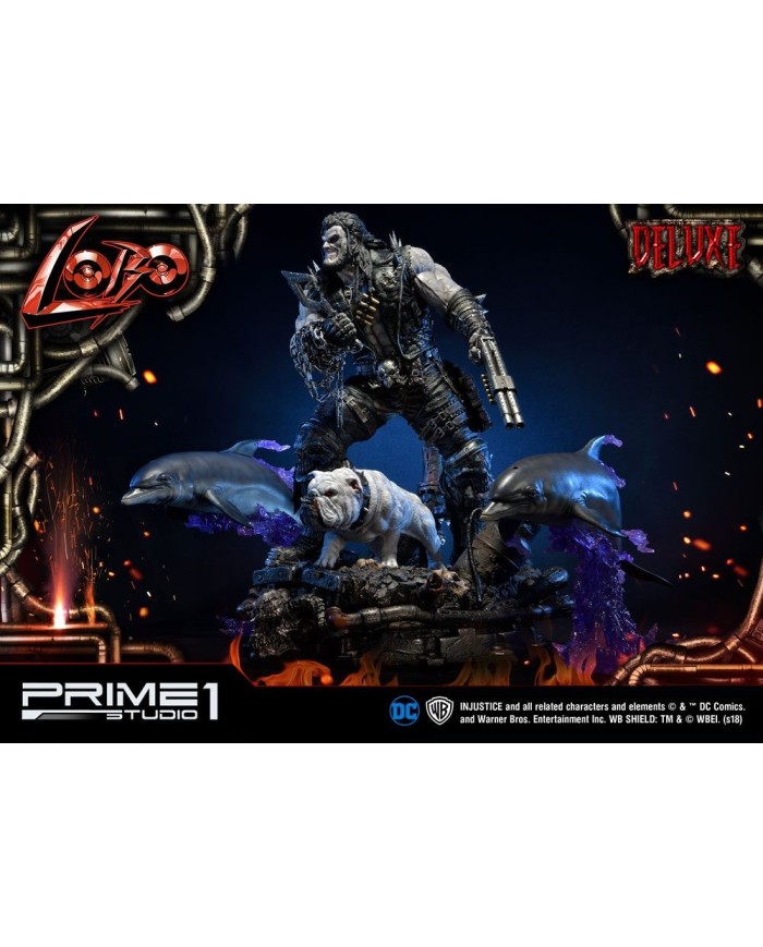 Lobo Deluxe Version Injustice Gods Among Us Estatua 1/3