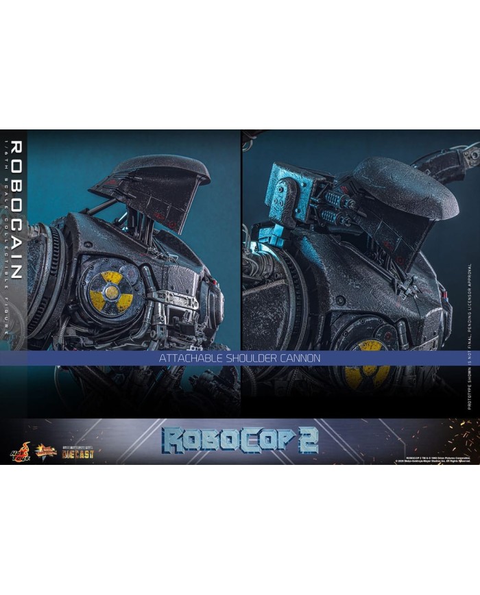 RoboCain RoboCop 2 Movie Masterpiece Diecast 1/6
