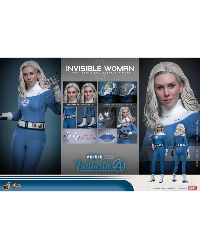 Invisible Woman Los Cuatro Fantásticos: primeros pasos Figura Movie Masterpiece 1/6