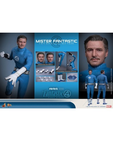 Mister Fantastic Los Cuatro Fantásticos: primeros pasos Figura Movie Masterpiece 1/6