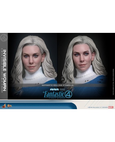 Invisible Woman & H.E.R.B.I.E. Los Cuatro Fantásticos: primeros pasos Pack de 2 Figuras Movie Masterpiece 1/6
