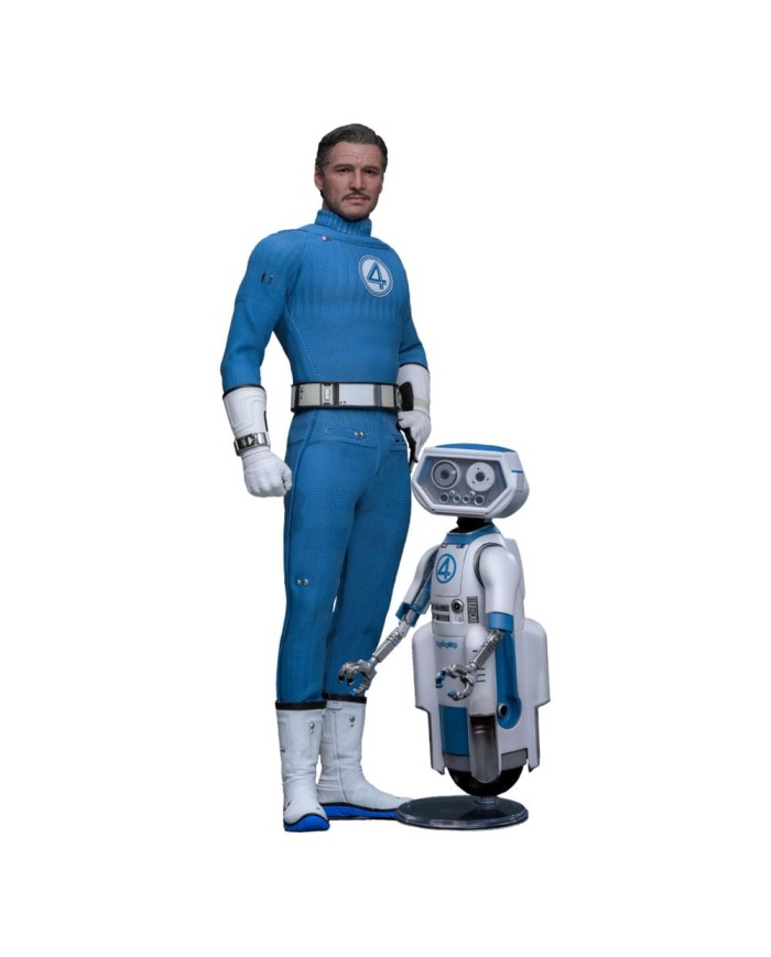 Mister Fantastic & H.E.R.B.I.E. Los Cuatro Fantásticos: primeros pasos Pack de 2 Figuras Movie Masterpiece 1/6