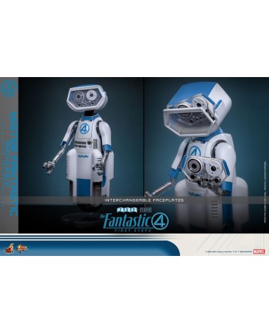 Mister Fantastic & H.E.R.B.I.E. Los Cuatro Fantásticos: primeros pasos Pack de 2 Figuras Movie Masterpiece 1/6