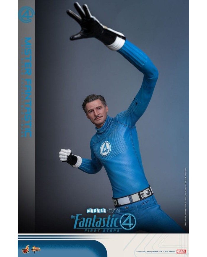 Mister Fantastic & H.E.R.B.I.E. Los Cuatro Fantásticos: primeros pasos Pack de 2 Figuras Movie Masterpiece 1/6