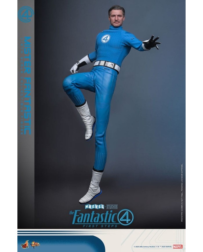 Mister Fantastic & H.E.R.B.I.E. Los Cuatro Fantásticos: primeros pasos Pack de 2 Figuras Movie Masterpiece 1/6