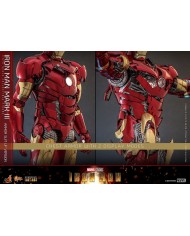 Iron Man Mark III (Armor Suit Up Version) Iron Man Figura Movie Masterpiece Diecast 1/6