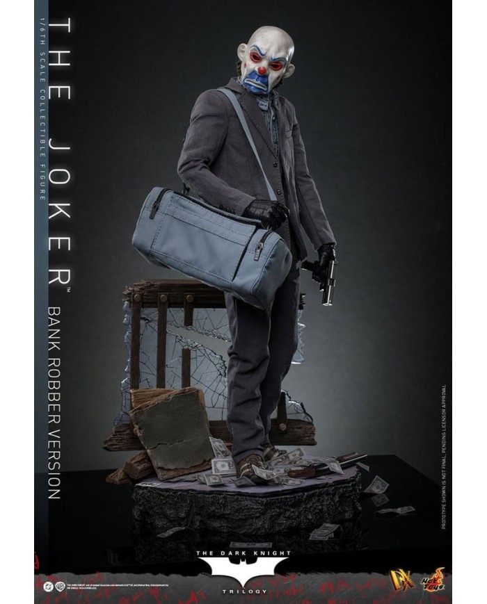 The Joker (Bank Robber Version) El Caballero oscuro Figura DX 1/6