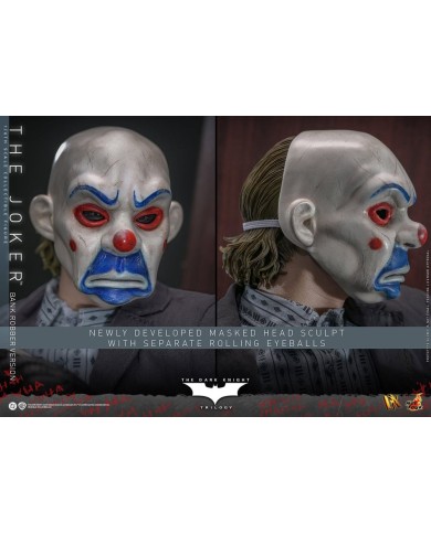 The Joker (Bank Robber Version) El Caballero oscuro Figura DX 1/6