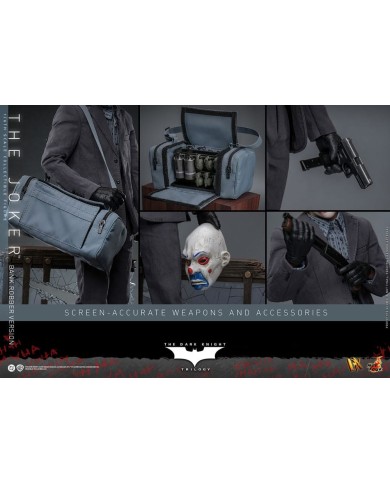 The Joker (Bank Robber Version) El Caballero oscuro Figura DX 1/6