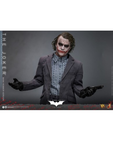 The Joker (Bank Robber Version) El Caballero oscuro Figura DX 1/6