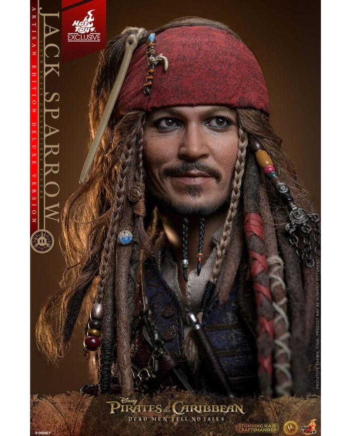 Jack Sparrow Deluxe Version Artisan Edition Piratas del Caribe: La venganza de Salazar Figura DX 1/6