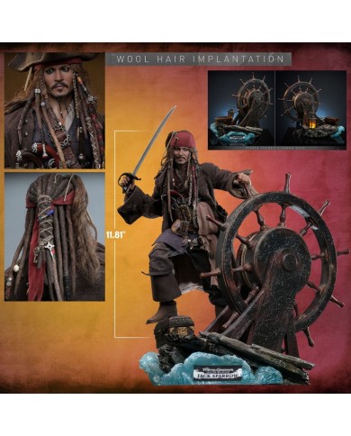 Jack Sparrow Deluxe Version Artisan Edition Piratas del Caribe: La venganza de Salazar Figura DX 1/6