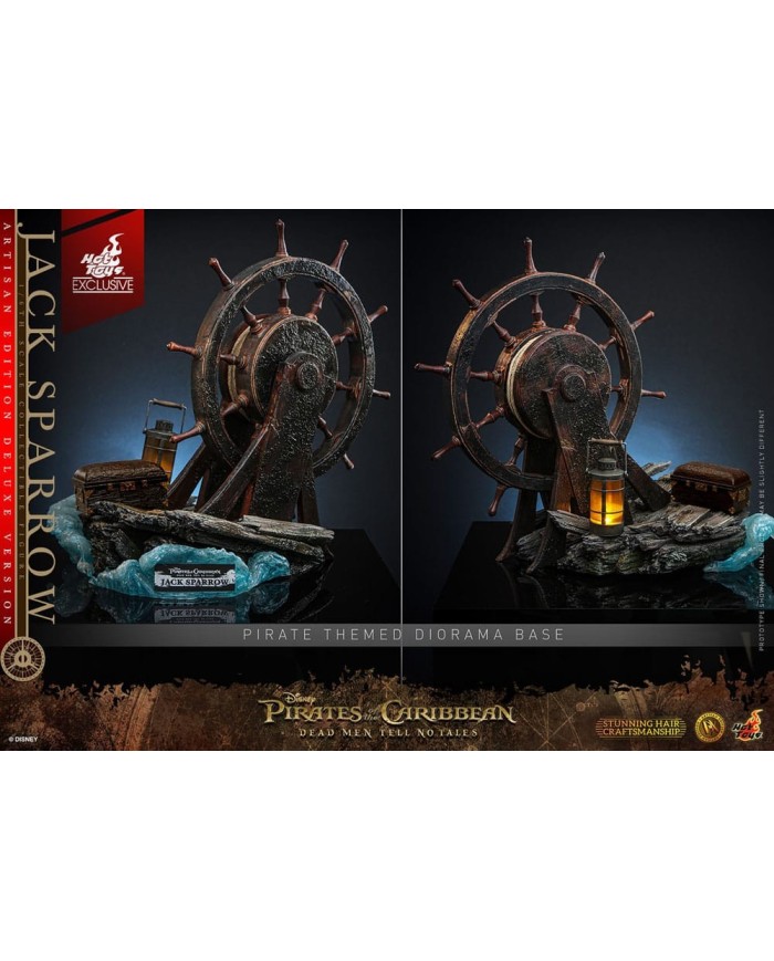 Jack Sparrow Deluxe Version Artisan Edition Piratas del Caribe: La venganza de Salazar Figura DX 1/6