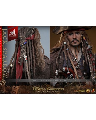 Jack Sparrow Deluxe Version Artisan Edition Piratas del Caribe: La venganza de Salazar Figura DX 1/6