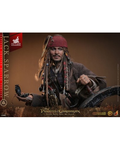 Jack Sparrow Deluxe Version Artisan Edition Piratas del Caribe: La venganza de Salazar Figura DX 1/6
