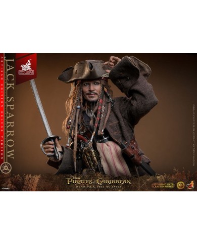 Jack Sparrow Deluxe Version Artisan Edition Piratas del Caribe: La venganza de Salazar Figura DX 1/6