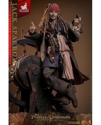 Jack Sparrow Deluxe Version Artisan Edition Piratas del Caribe: La venganza de Salazar Figura DX 1/6
