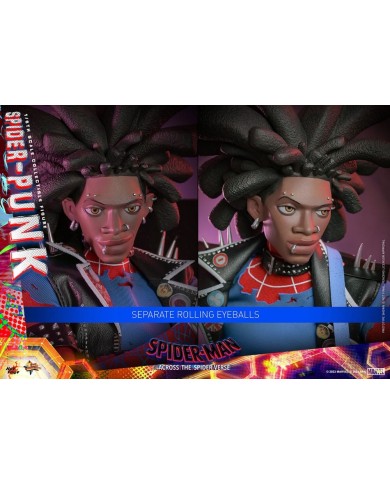 Spider-Punk Spider-Man: Cruzando el Multiverso Figura Movie Masterpiece 1/6