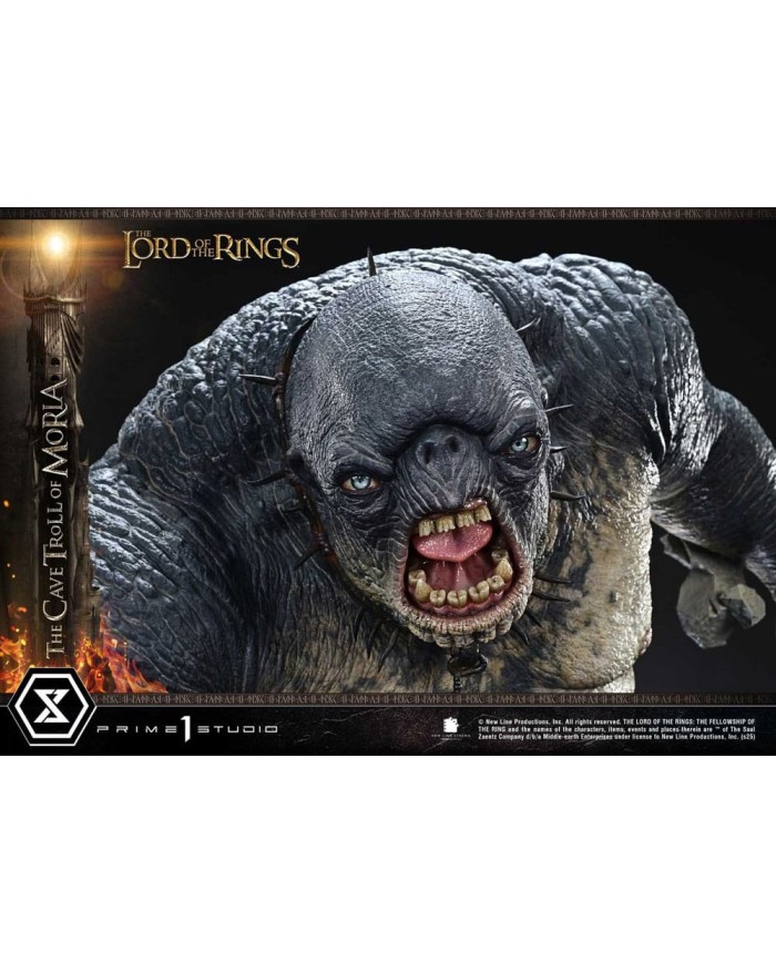 Cave Troll of Moria Bonus Version El Señor de los Anillos Estatua Premium Masterline Series 1/6