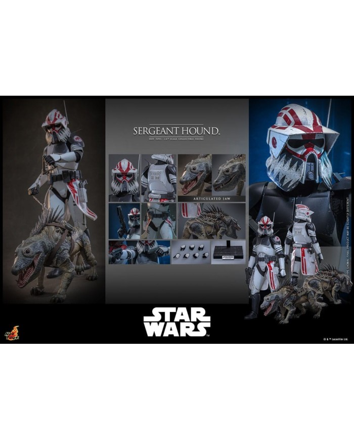 Sergeant Hound Star Wars: The Clone Wars Figura 1/6