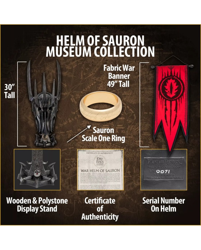 UC3699 Helm of Sauron Museum Collection