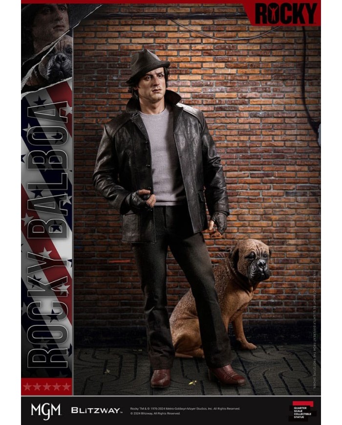 Rocky 1976 - Rocky Estatua Superb Scale 1/4