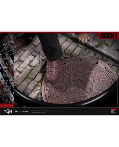 Rocky 1976 - Rocky Estatua Superb Scale 1/4