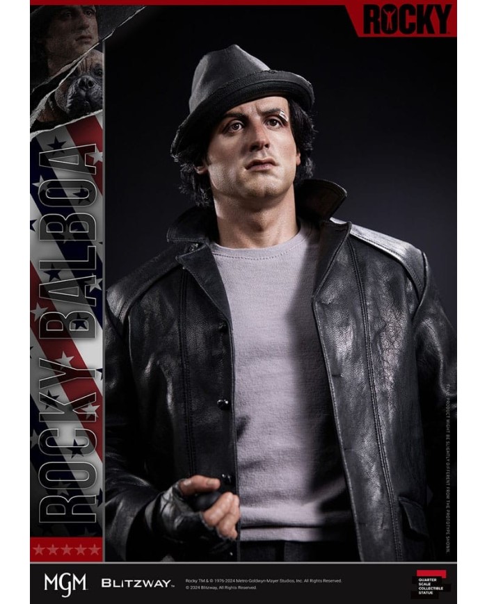Rocky 1976 - Rocky Estatua Superb Scale 1/4