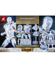 Iron Man Mark IV Sub-Zero Fractal Armor Hot Toys Exclusive Figura 1/6 Iron Man 2 Movie Masterpiece Diecast