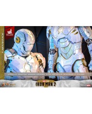 Iron Man Mark IV Sub-Zero Fractal Armor Hot Toys Exclusive Figura 1/6 Iron Man 2 Movie Masterpiece Diecast