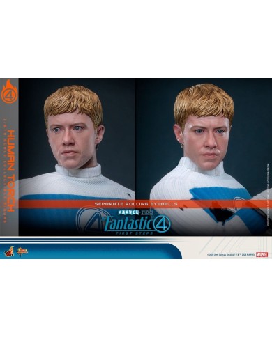 Human Torch Los Cuatro Fantásticos: primeros pasos Figura Movie Masterpiece 1/6