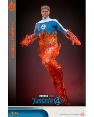 Human Torch Los Cuatro Fantásticos: primeros pasos Figura Movie Masterpiece 1/6