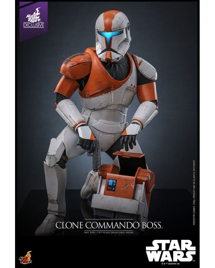 Clone Commando Boss Hot Toys Exclusive Star Wars: The Clone Wars Figura 1/6