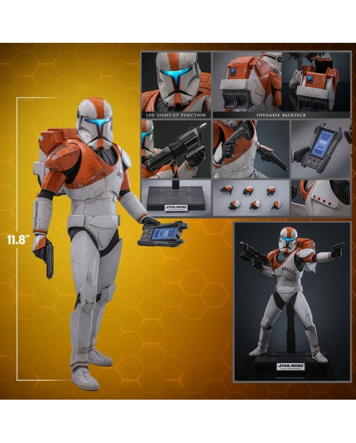 Clone Commando Boss Hot Toys Exclusive Star Wars: The Clone Wars Figura 1/6