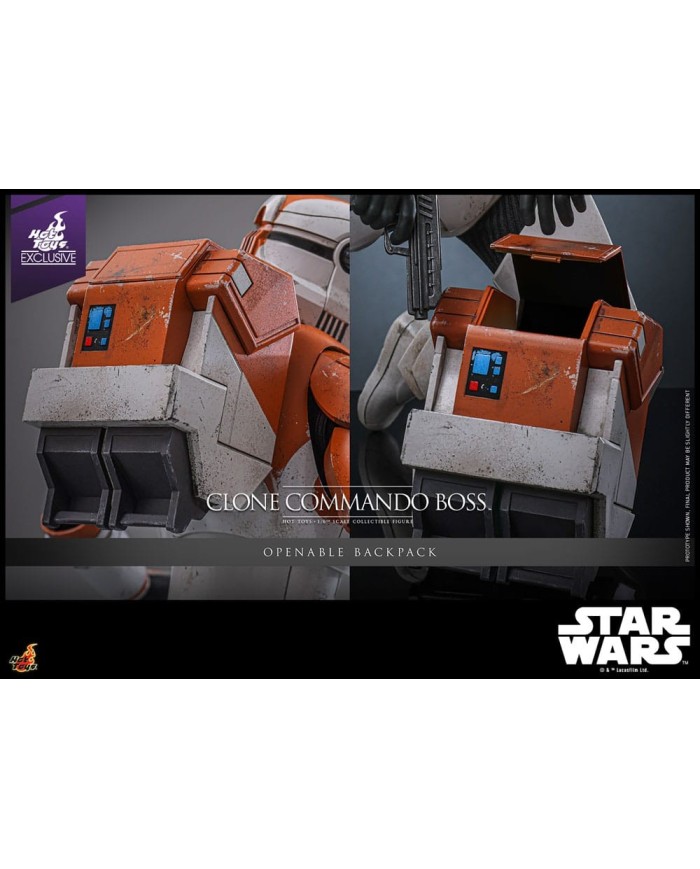 Clone Commando Boss Hot Toys Exclusive Star Wars: The Clone Wars Figura 1/6