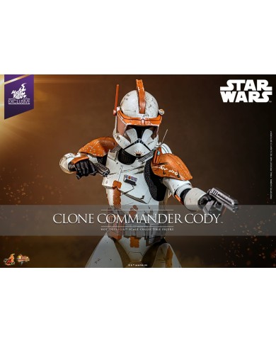 Clone Commander Cody Hot Toys Exclusive Star Wars: Episodio III - La venganza de los Sith Figura 1/6