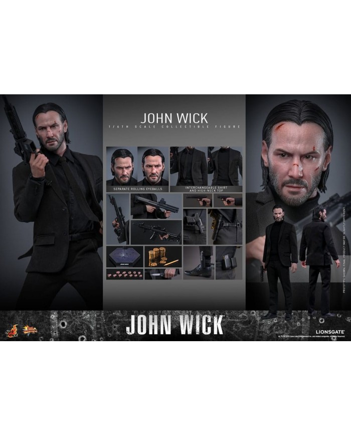 John Wick - John Wick Figura Movie Masterpiece 1/6