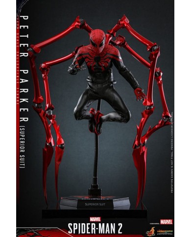 Peter Parker (Superior Suit) - Spider-Man 2 Figura Video Game Masterpiece 1/6